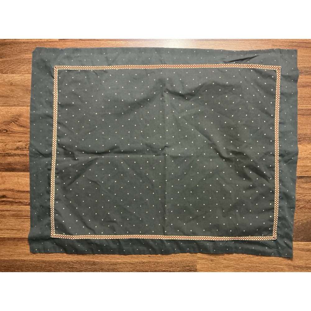 1982 Martex A Collier Company STANDARD Single Size Tailored Pillowcase